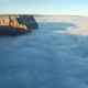 Imagen para el artículo titulado Un evento único cubre el Gran Cañón con un río de nubes